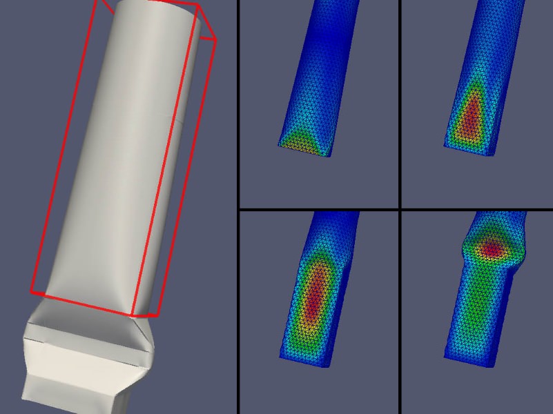 Simulazione della interazione fluido struttura nel packaging